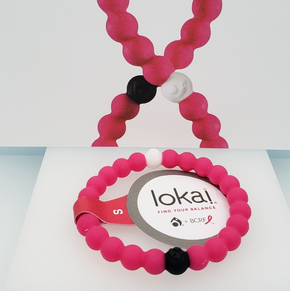 NWT Authentic Lokai Pink Breast Cancer Small